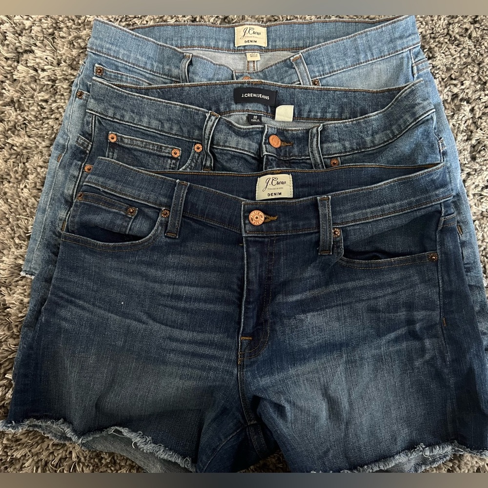J.Crew Shorts 3 pair great condition